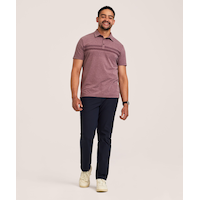 Denver Hayes Performance Men's Short Sleeve Stretch Polo