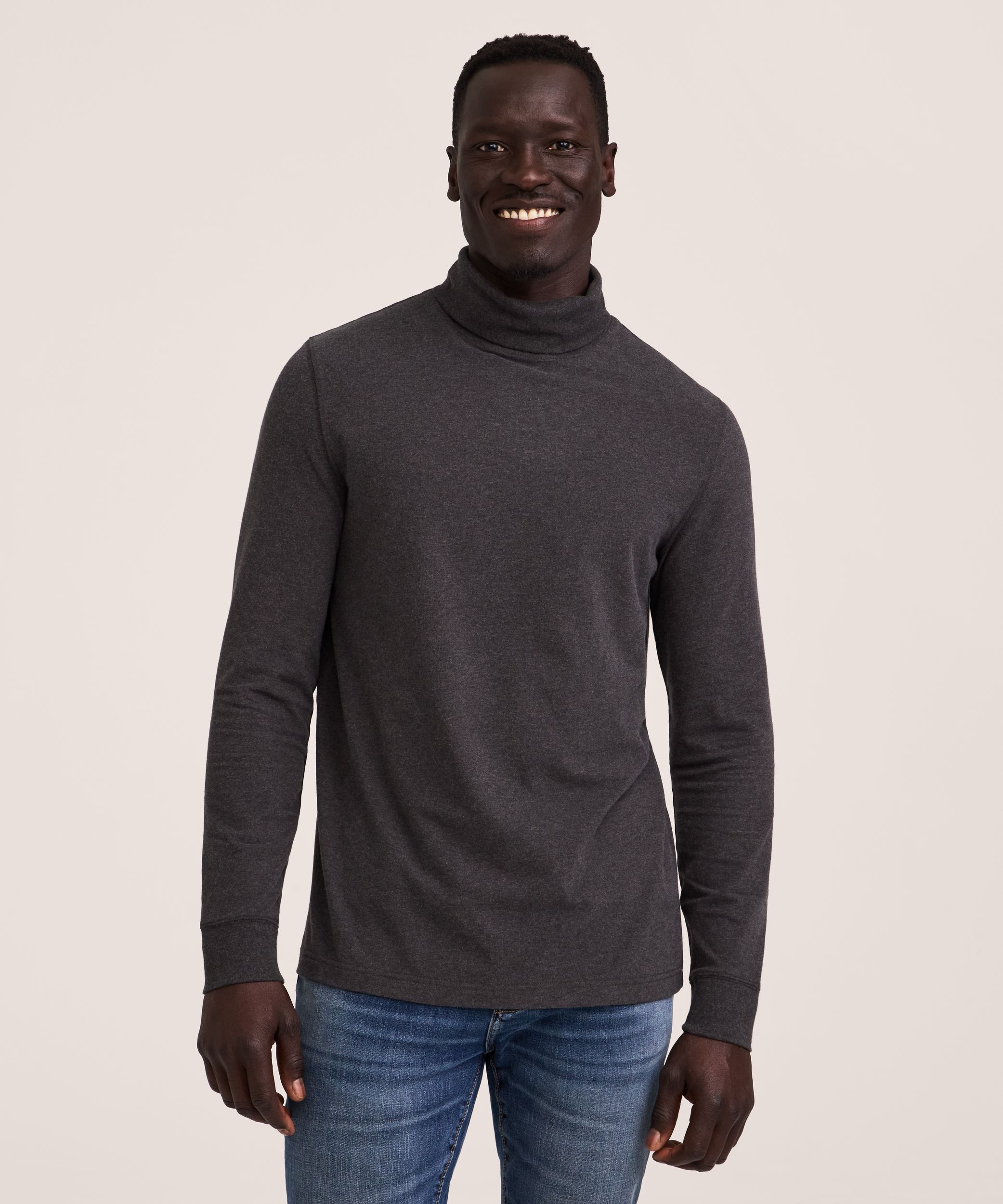 Denver Hayes Men's Jersey Turtleneck