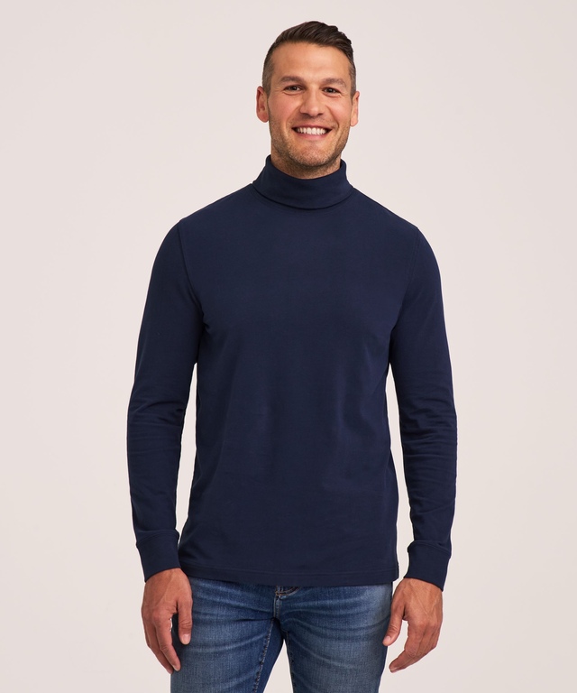 Denver Hayes Men's Jersey Turtleneck