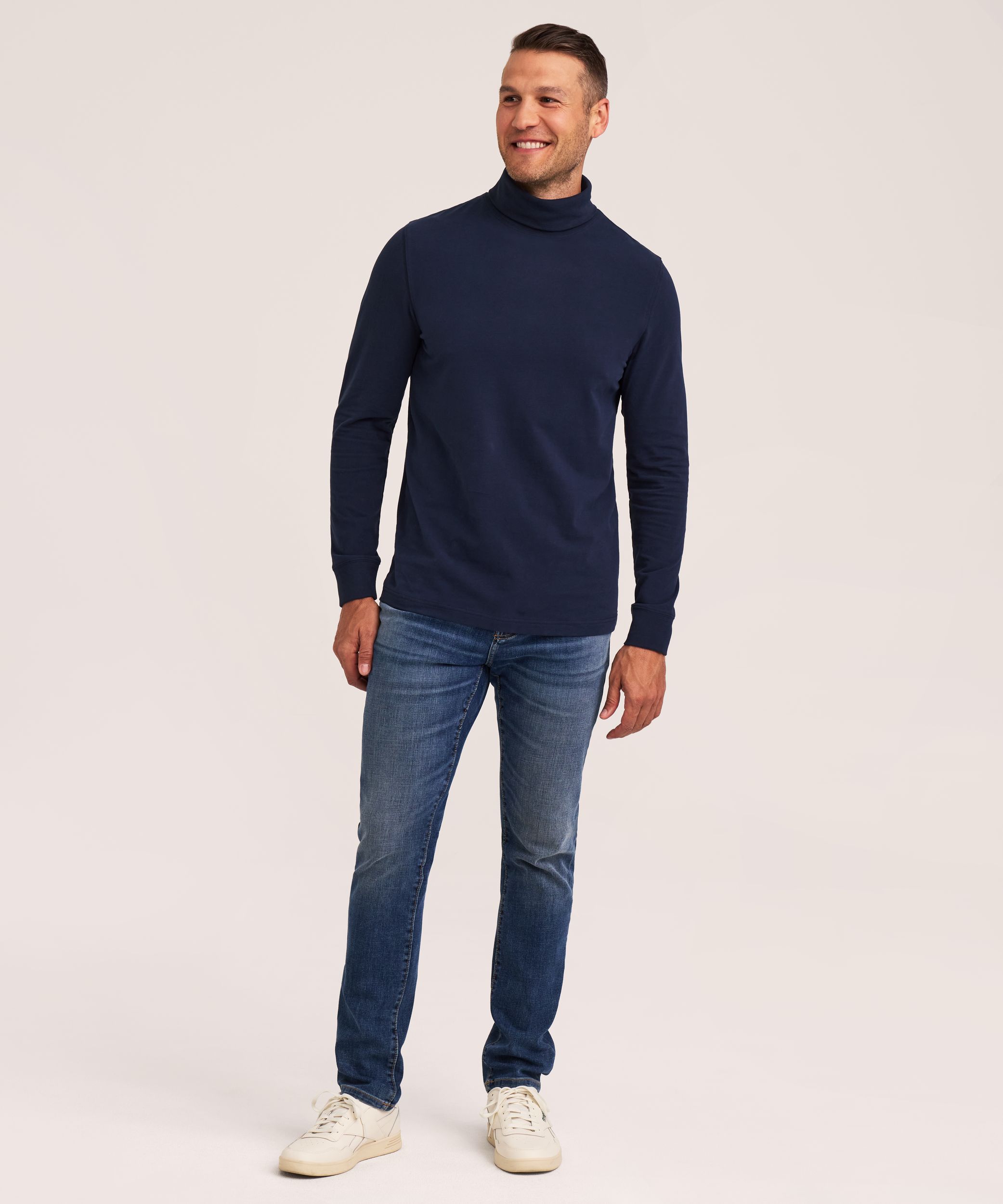 Denver Hayes Men's Jersey Turtleneck