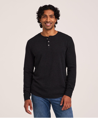 Denver Hayes Men's Ottoman Henley Shirt