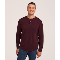 Denver Hayes Men's Ottoman Henley Shirt