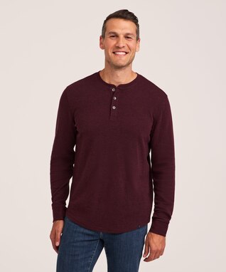 Denver Hayes Men's Ottoman Henley Shirt