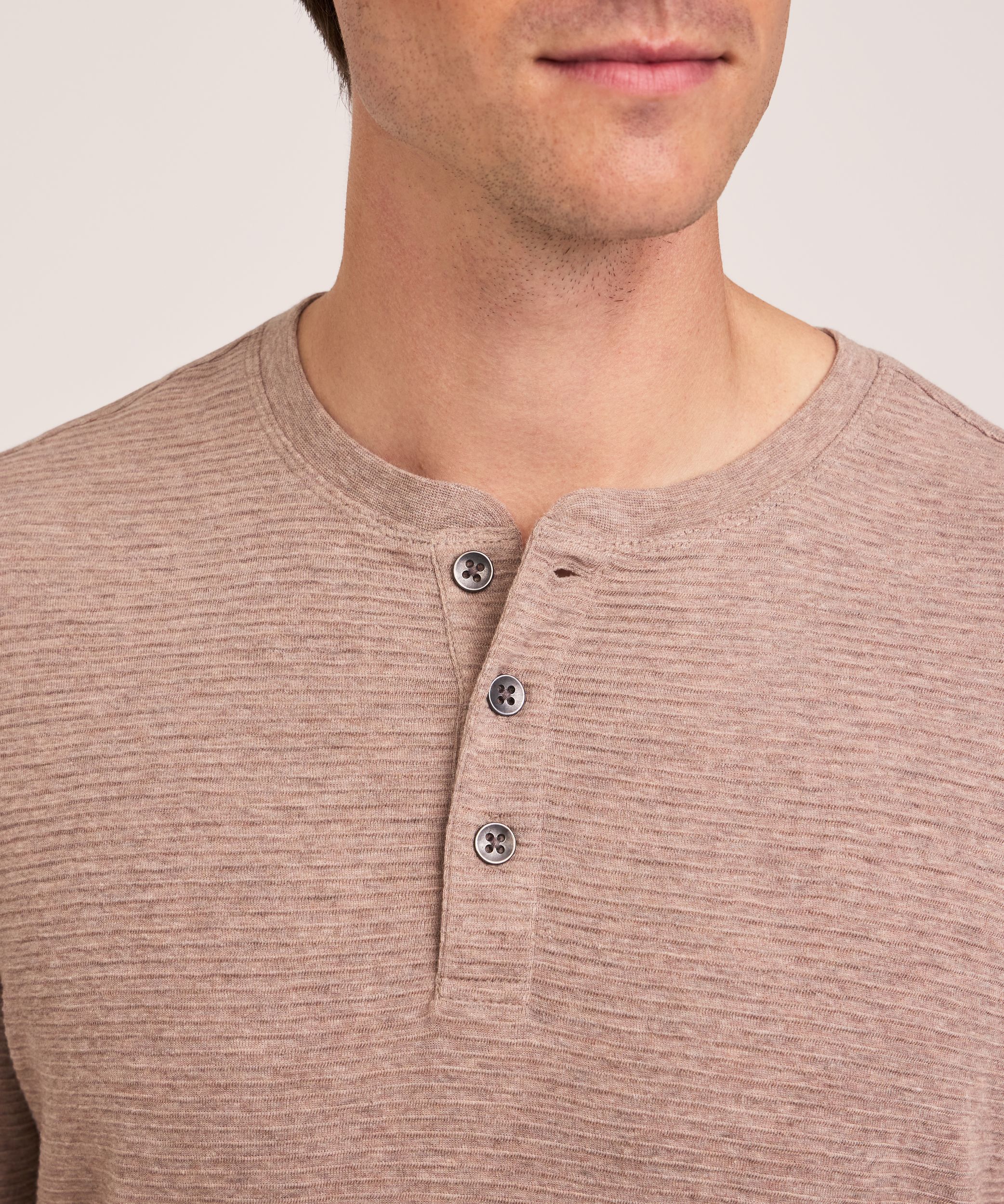 Denver Hayes Men's Ottoman Henley Shirt