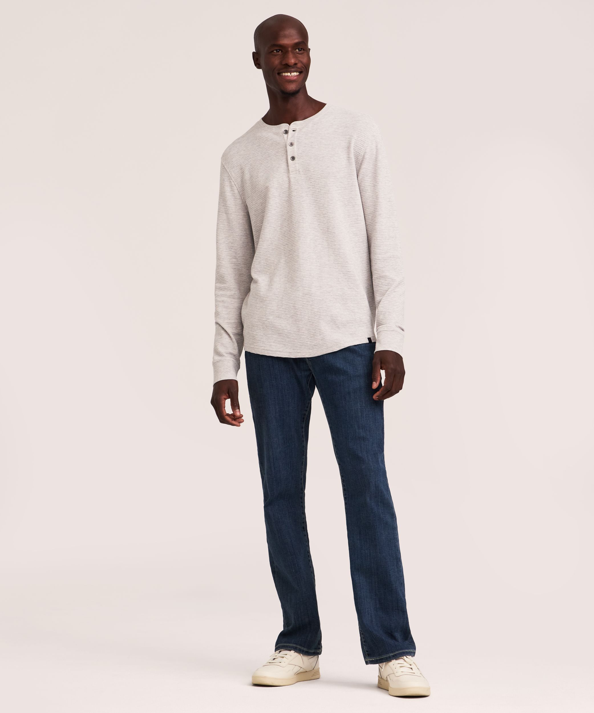 Denver Hayes Men's Ottoman Henley Shirt