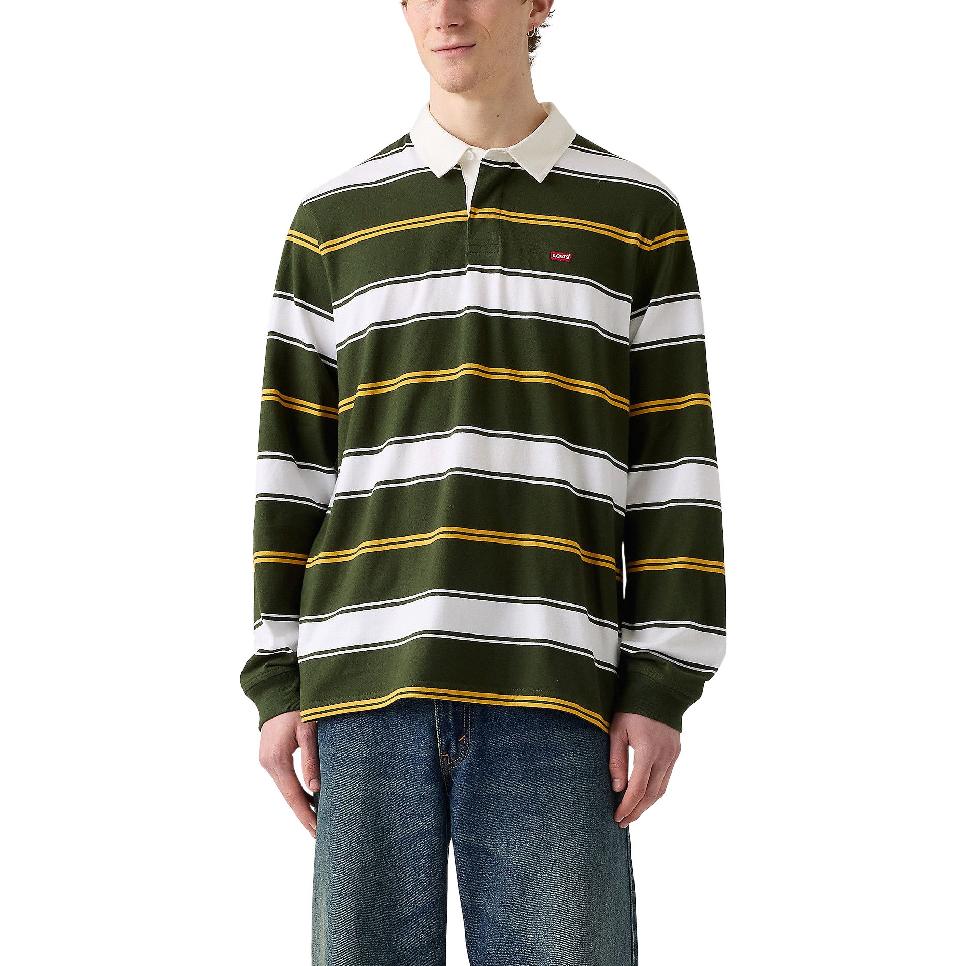 Polo de rugby classique à manches longues pour hommes, Levi's
