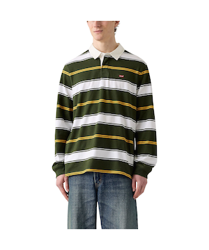 Levi's Men's Classic Long Sleeve Rugby Shirt