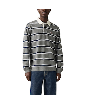 Polo de rugby classique à manches longues pour hommes, Levi's