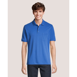 Helly Hansen Men's CPO Short Sleeve Polo Tech Pique Front_Flat