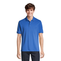 Helly Hansen Men's CPO Short Sleeve Polo Tech Pique Front_Flat