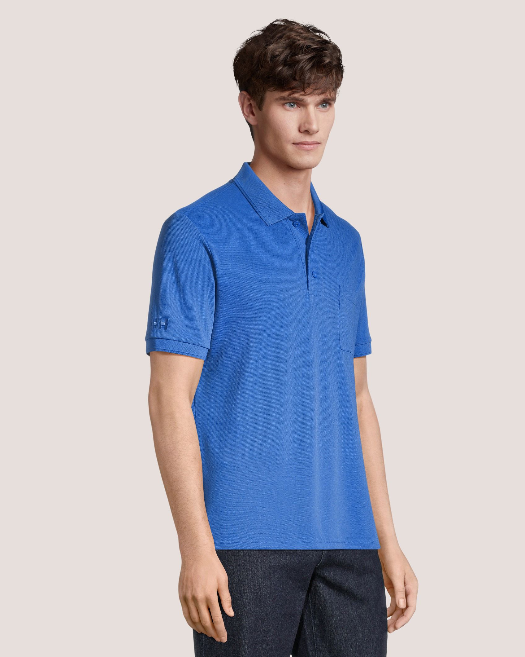 Polo piqué technique à manches courtes pour hommes, CPO, Helly Hansen