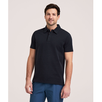 Polo jacquard à manches courtes, Denver Hayes Front_Flat