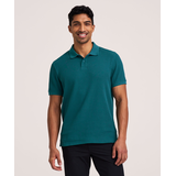 Denver Hayes Short Sleeve Ribbed Polo