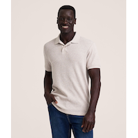 Denver Hayes Short Sleeve Ribbed Polo