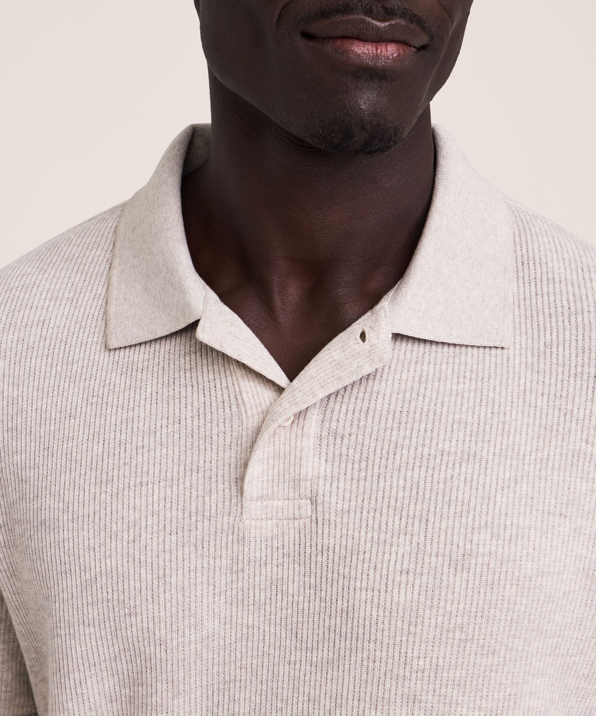 Denver Hayes Short Sleeve Ribbed Polo