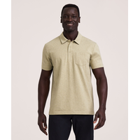 Denver Hayes Men's Modern Fit Stretch Polo Shirt
