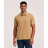 Denver Hayes Men's Stretch Pique Polo Shirt