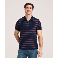 Denver Hayes Men's 50 Wash Stretch Pique Polo Shirt