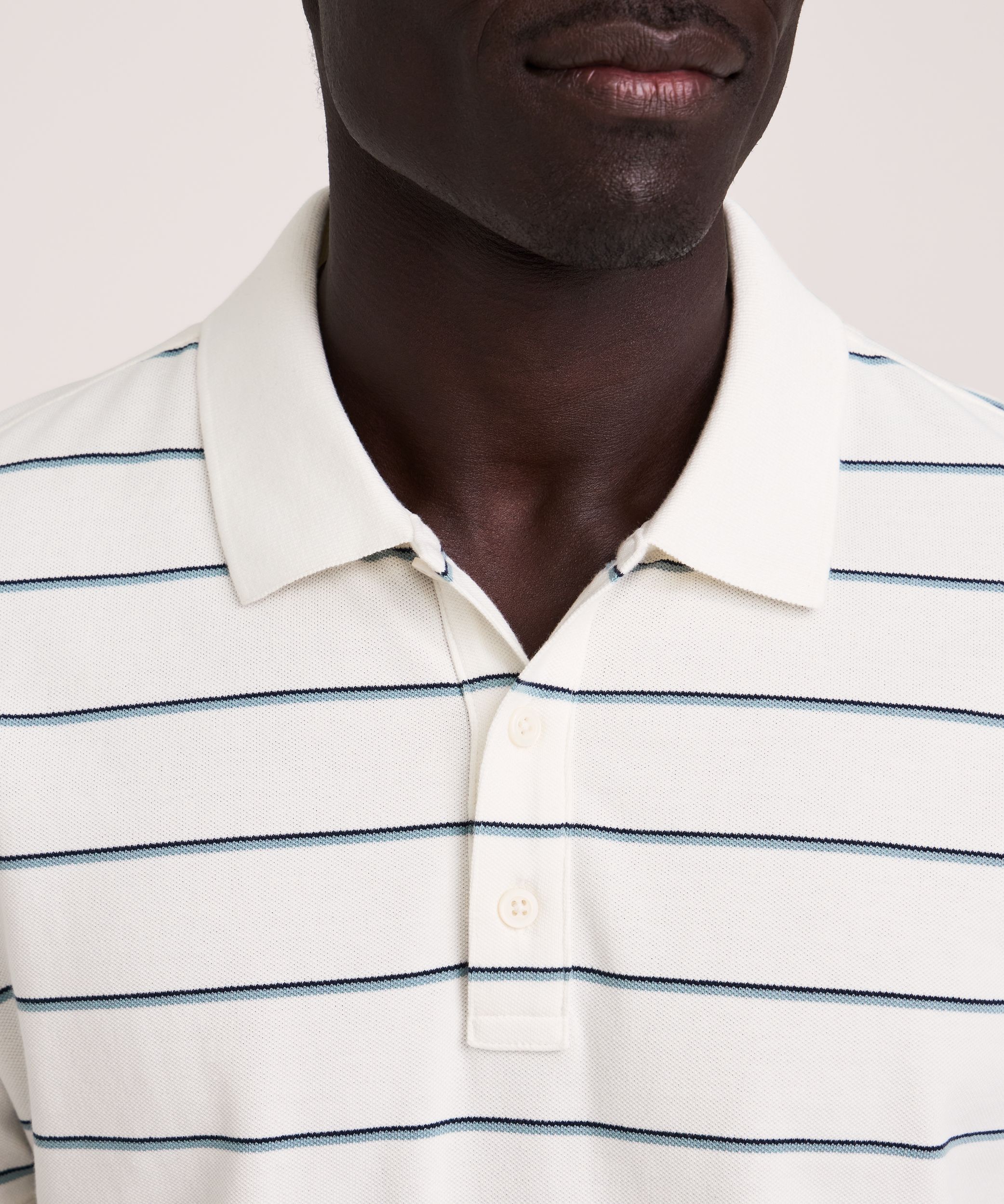 Denver Hayes Men's Stretch Pique Polo Shirt