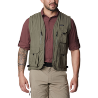 Columbia Men's Silver Ridge Utility Vest Front_Flat