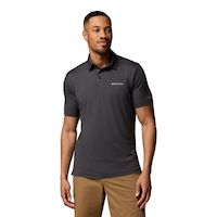 Columbia Men's Parsons Point™ Short Sleeve Polo Front_Flat