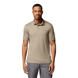 Polo à manches courtes pour hommes, Parsons Point, Columbia Front_Flat