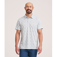 Denver Hayes Short Sleeve Comfort Dry Patterned Polo