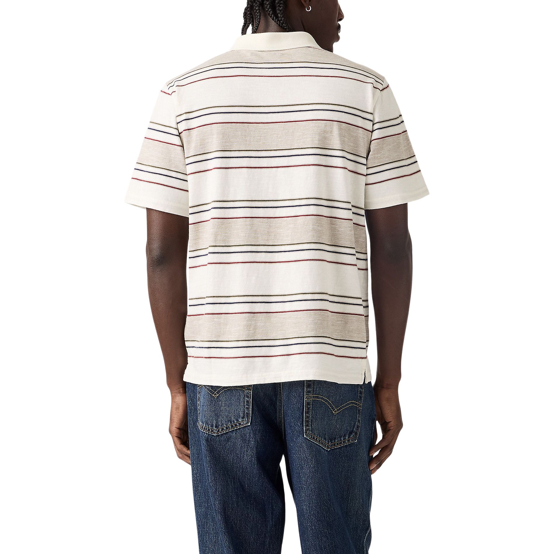 Polo rayé en jersey à manches courtes pour hommes, Merritt, Levi's