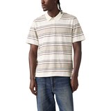 Polo rayé en jersey à manches courtes pour hommes, Merritt, Levi's Front_Flat