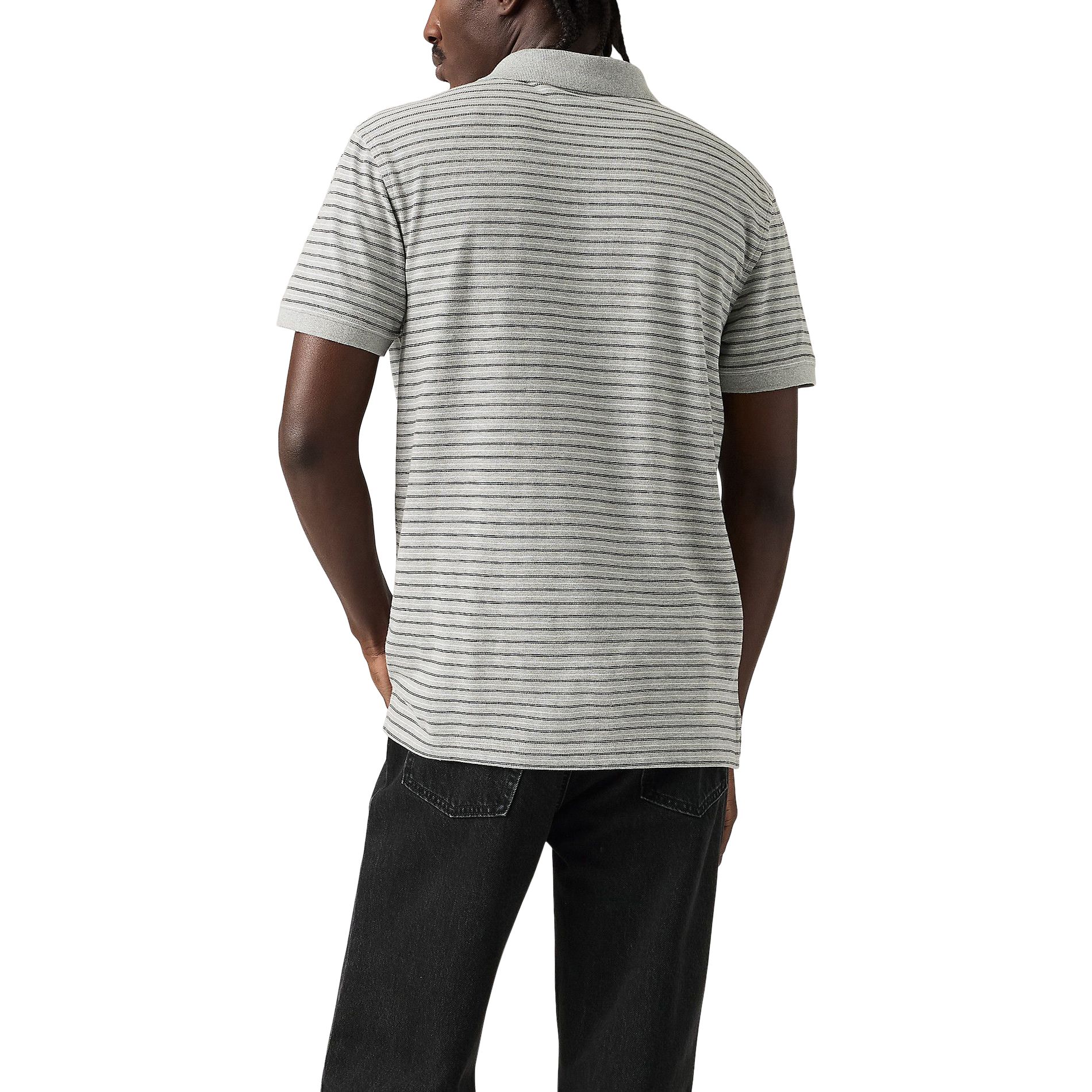 Levi's Men's Housemark Stripe Short Sleeve Polo Shirt