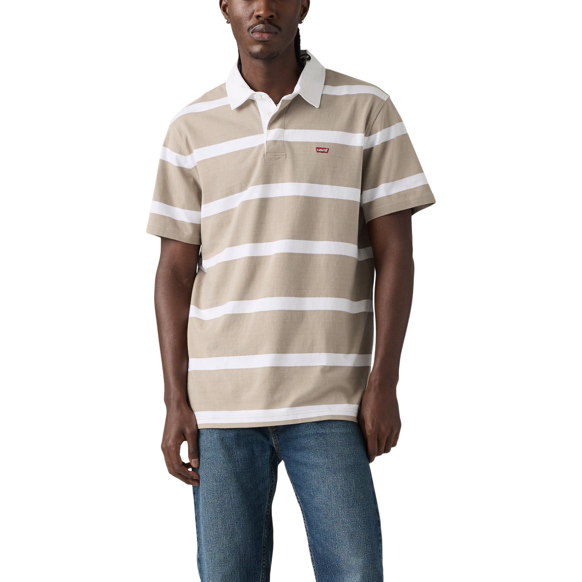 Polo de rugby classique à manches courtes pour hommes, Levi's