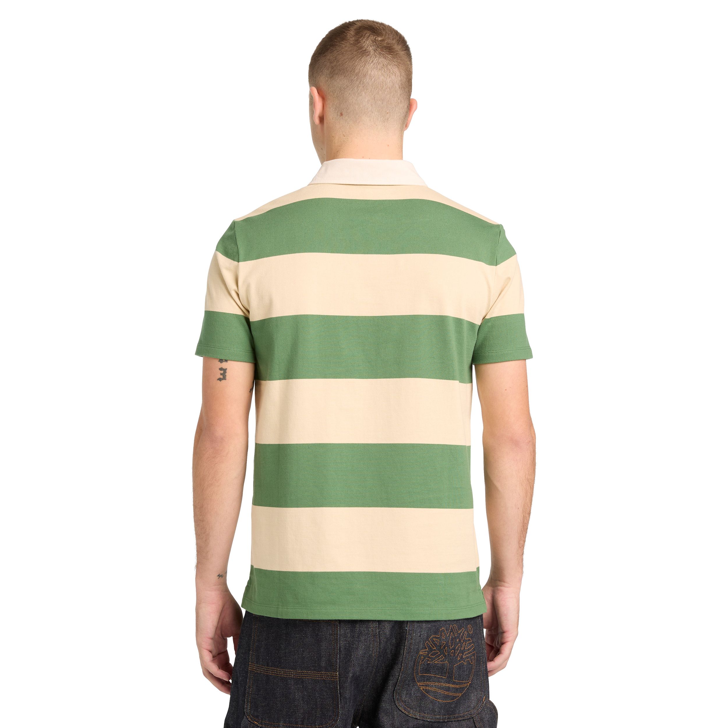 Timberland Men's Short Sleeve Rugby Shirt