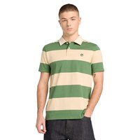 Timberland Men's Short Sleeve Rugby Shirt Front_Flat