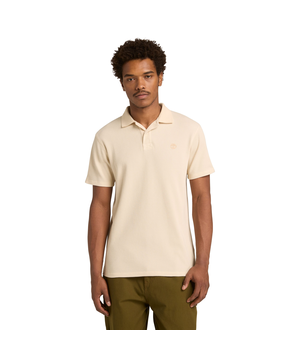 Timberland Men's Wharf River Waffle Short Sleeve Polo