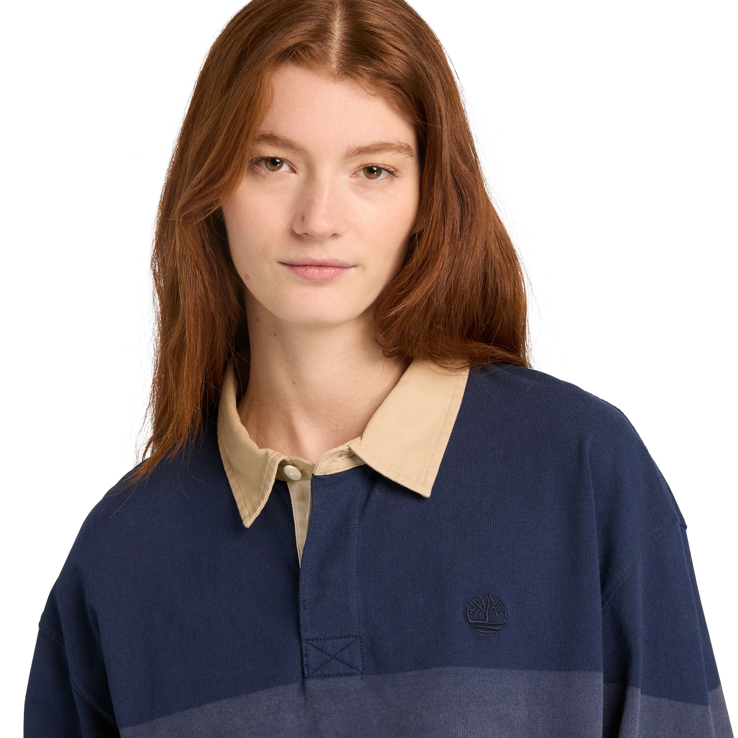Polo de rugby à manches longues pour hommes, Timberland