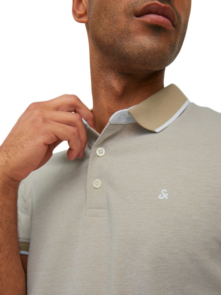 Polo à manches courtes pour hommes, Paulos, Jack & Jones