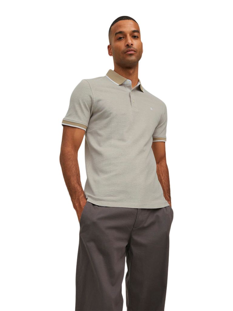 Polo à manches courtes pour hommes, Paulos, Jack & Jones