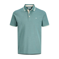 Jack & Jones Men's Paulos Polo Short Sleeve Front_Flat