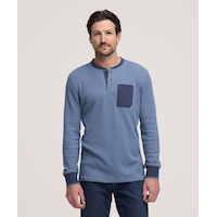 Chemise Henley en point de brioche pour hommes, Helly Hansen
