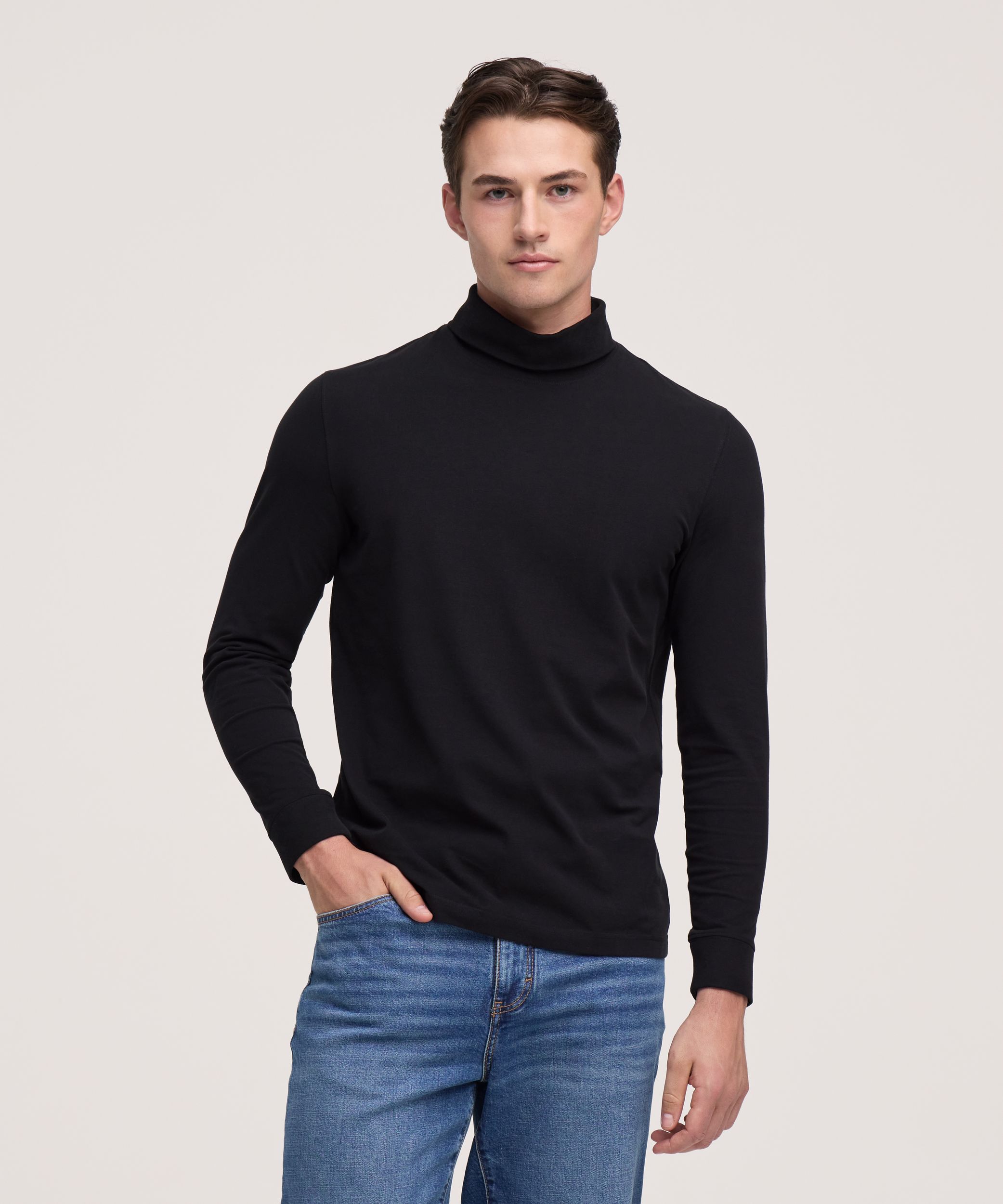Denver Hayes Men's Jersey Turtleneck