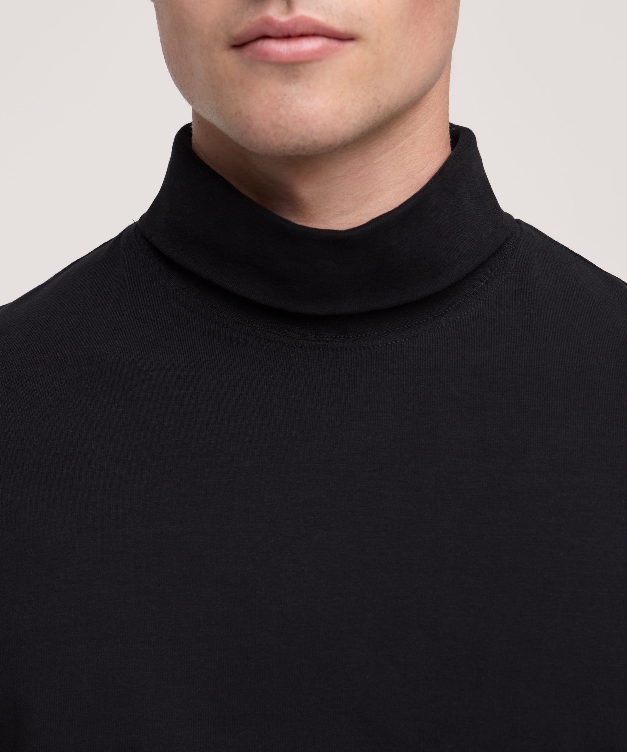 Denver Hayes Men's Jersey Turtleneck