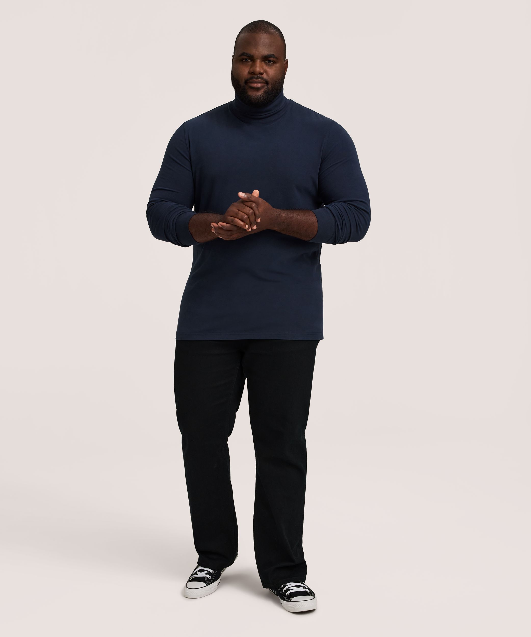 Denver Hayes Men's Jersey Turtleneck