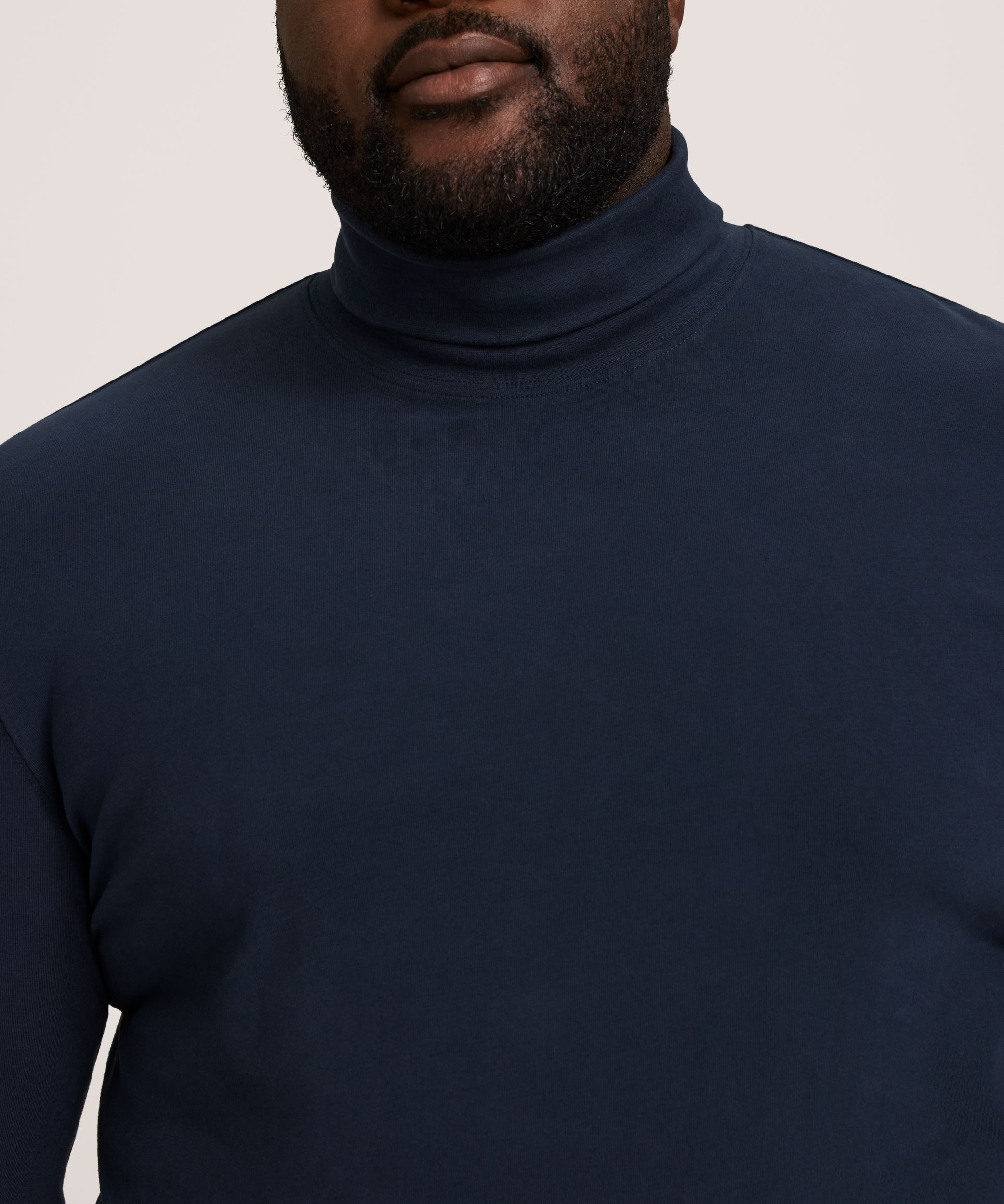 Denver Hayes Men's Jersey Turtleneck