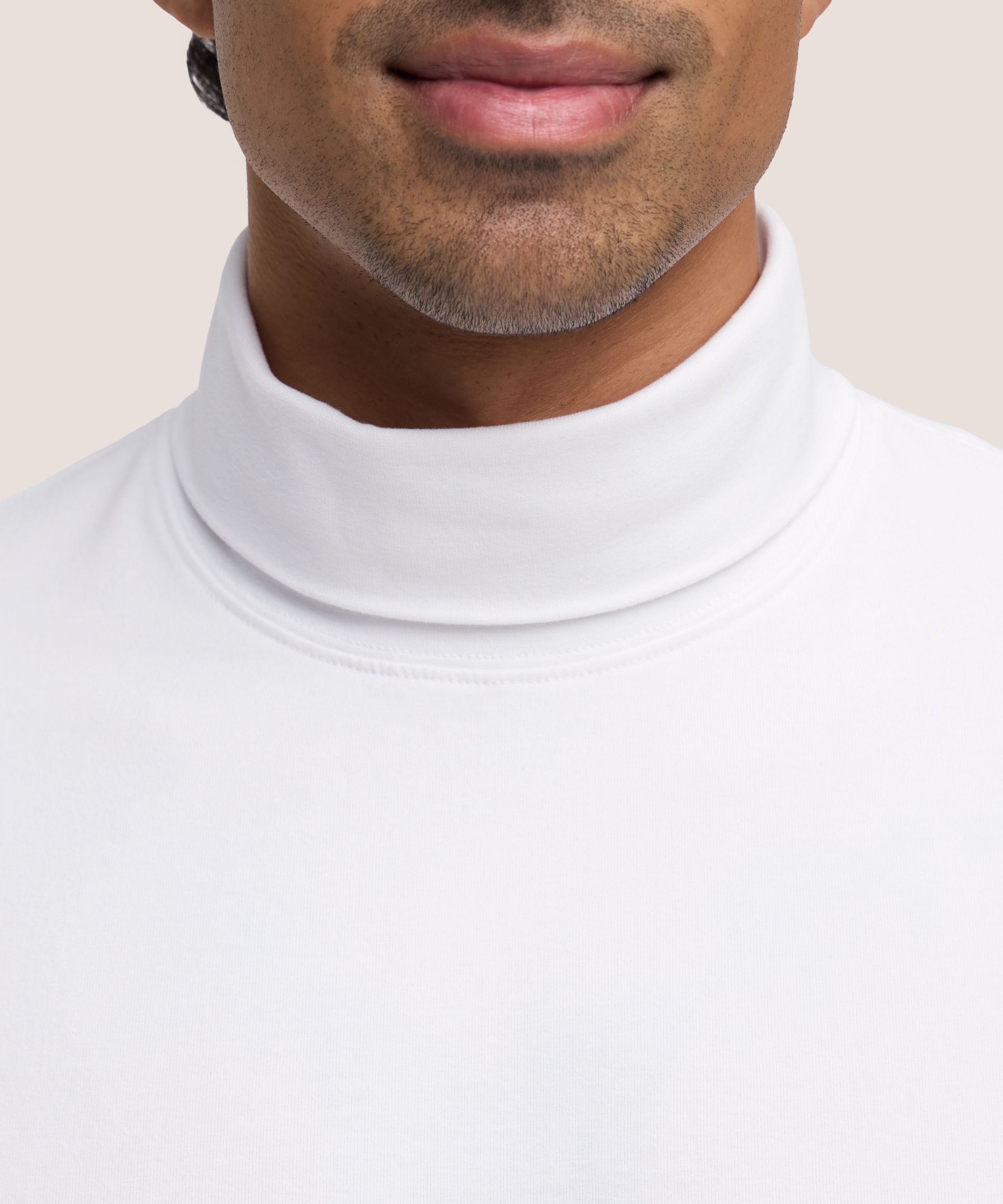 Col roulé en jersey pour hommes, Denver Hayes