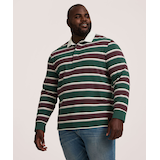 Polo de rugby à manches longues pour hommes, Denver Hayes Front_Angled_Left