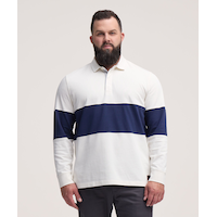 Denver Hayes Men's Long Sleeve Rugby Shirt