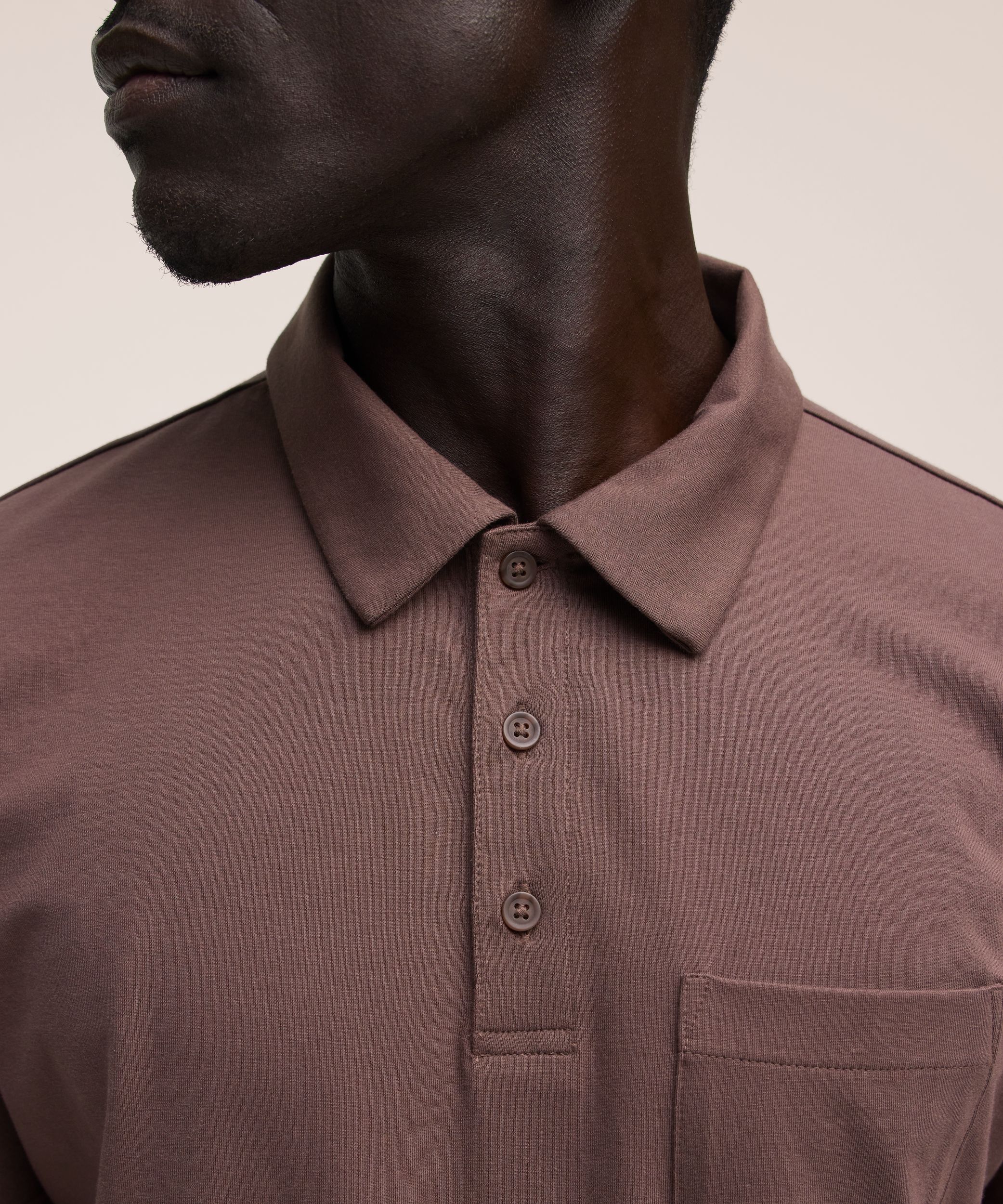 Denver Hayes Men's Modern Fit Stretch Polo Shirt