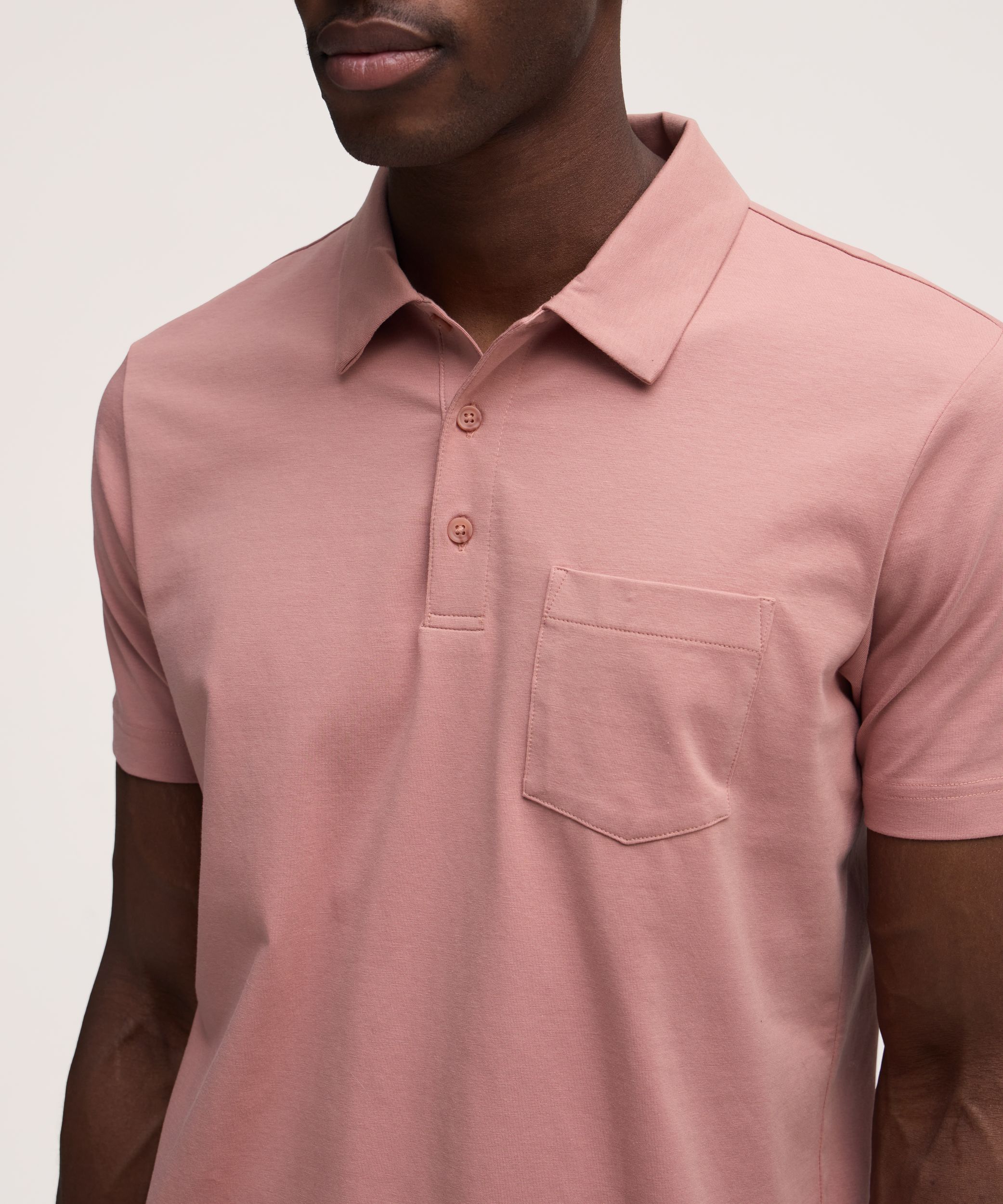 Denver Hayes Men's Modern Fit Stretch Polo Shirt