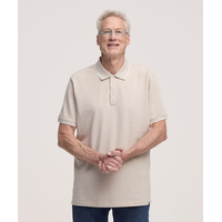 Polo piqué extensible pour hommes, 50&nbsp;lavages, Denver Hayes