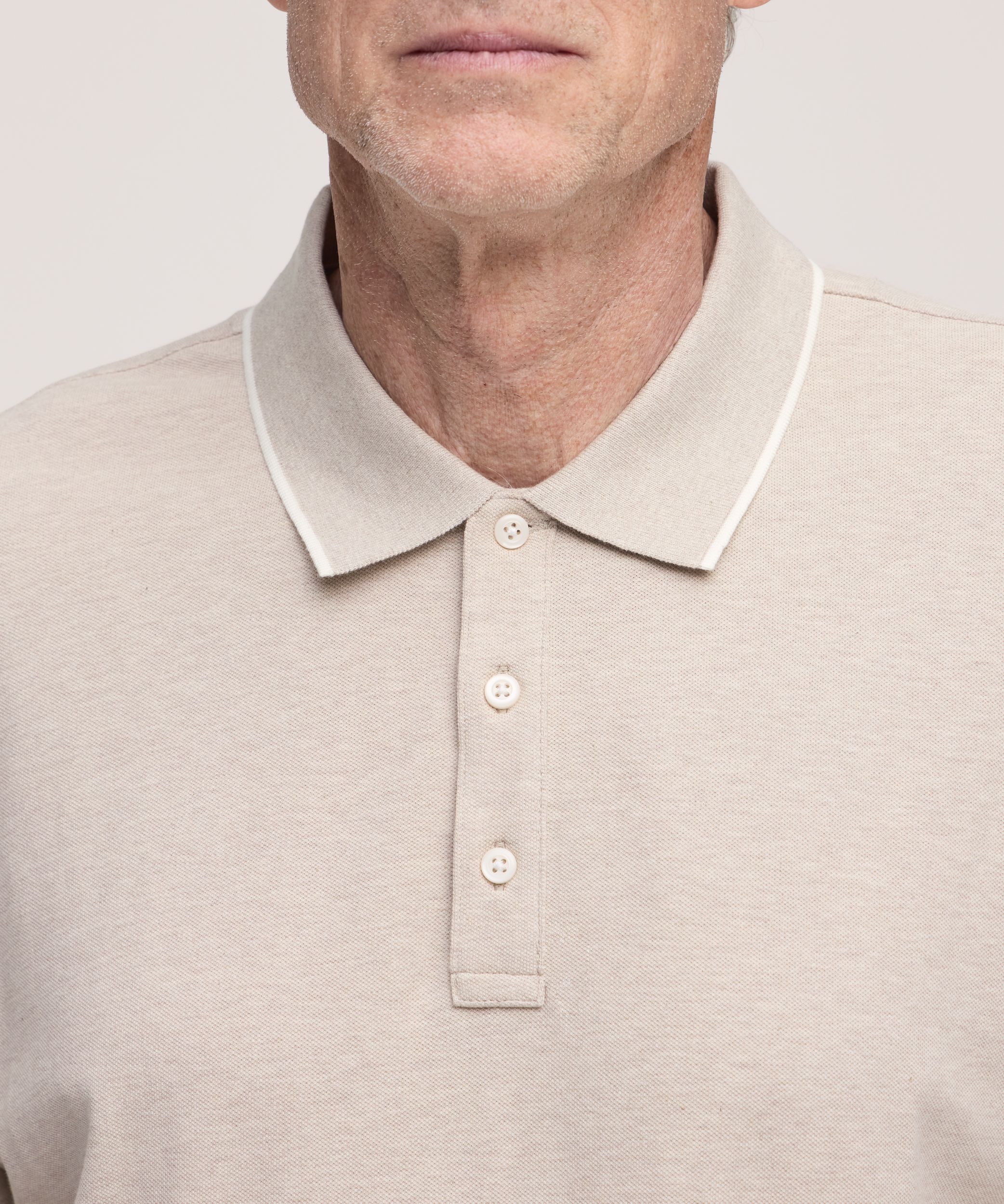 Polo piqué extensible pour hommes, 50&nbsp;lavages, Denver Hayes